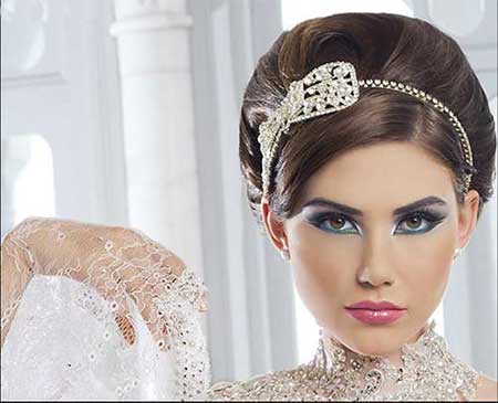 تصاویر جدیدترین مدل های آرایش عروس